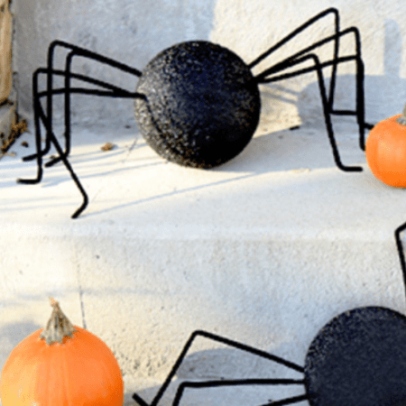 arañas por halloween