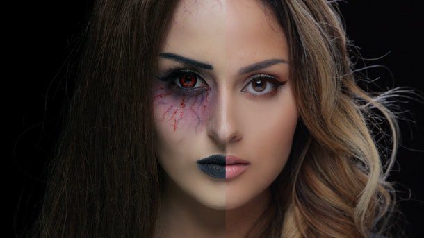 maquillaje de Vampiresa