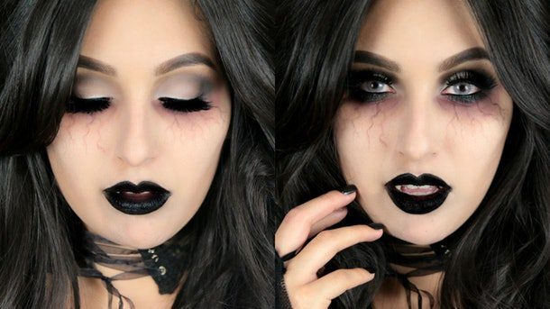maquillaje de vampira